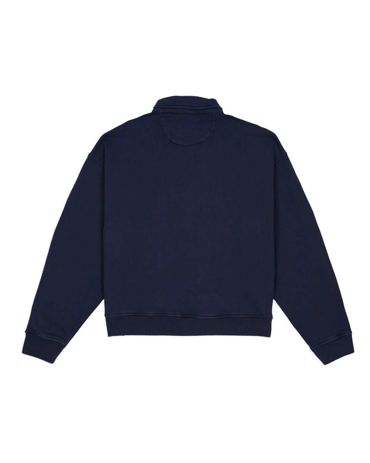 Half Zip Collared Sweatshirt - Midnight - Image 3