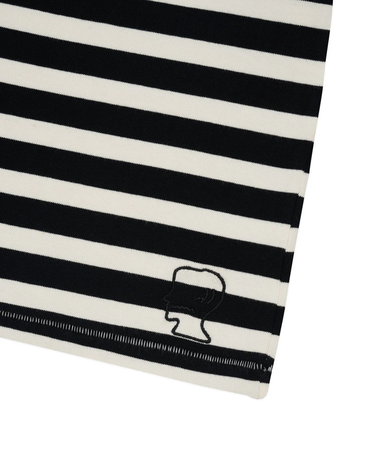 Heavyweight Stripe T-shirt - Black - Image 4