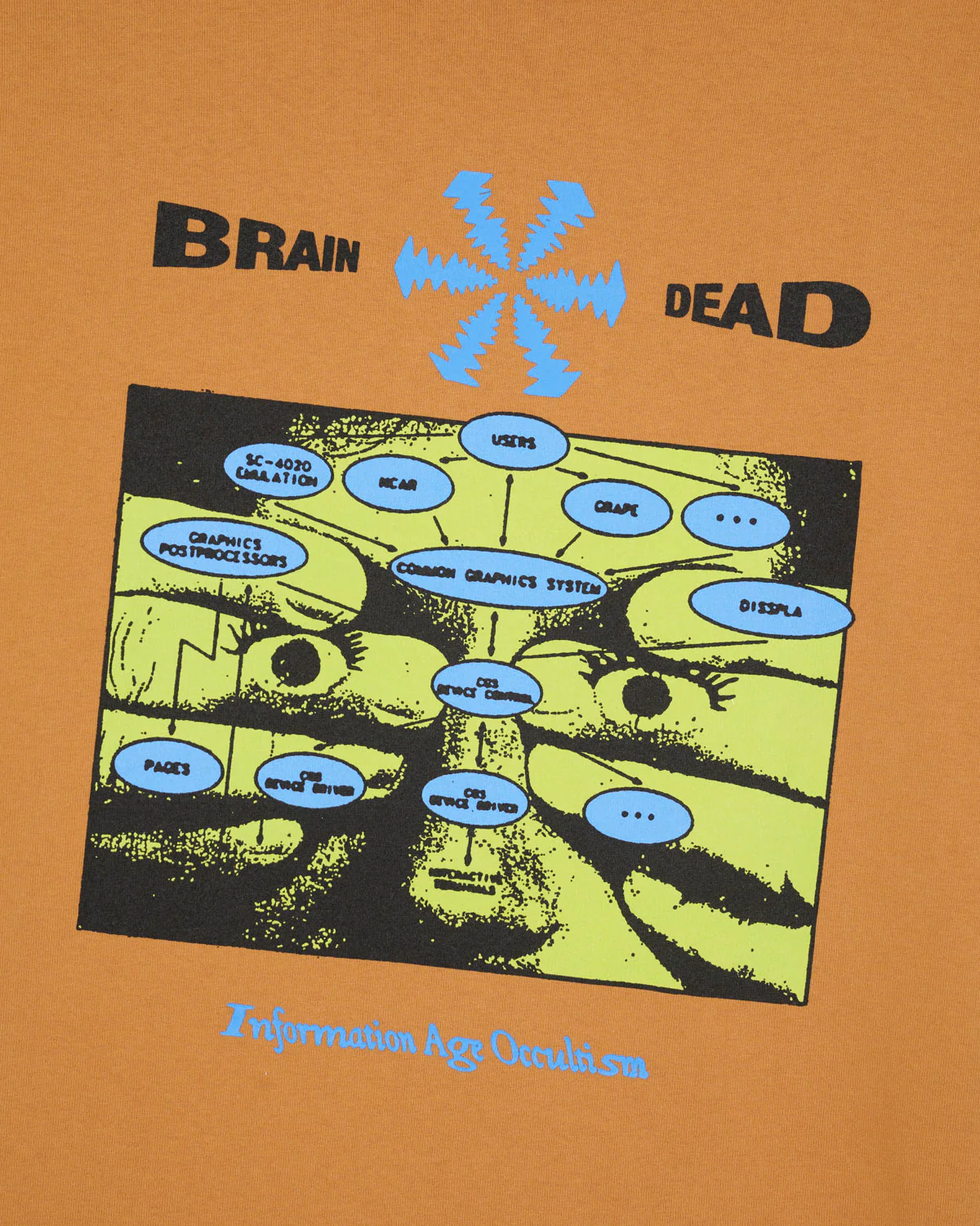 Information Age Occultism T-shirt - Cumin - Image 2