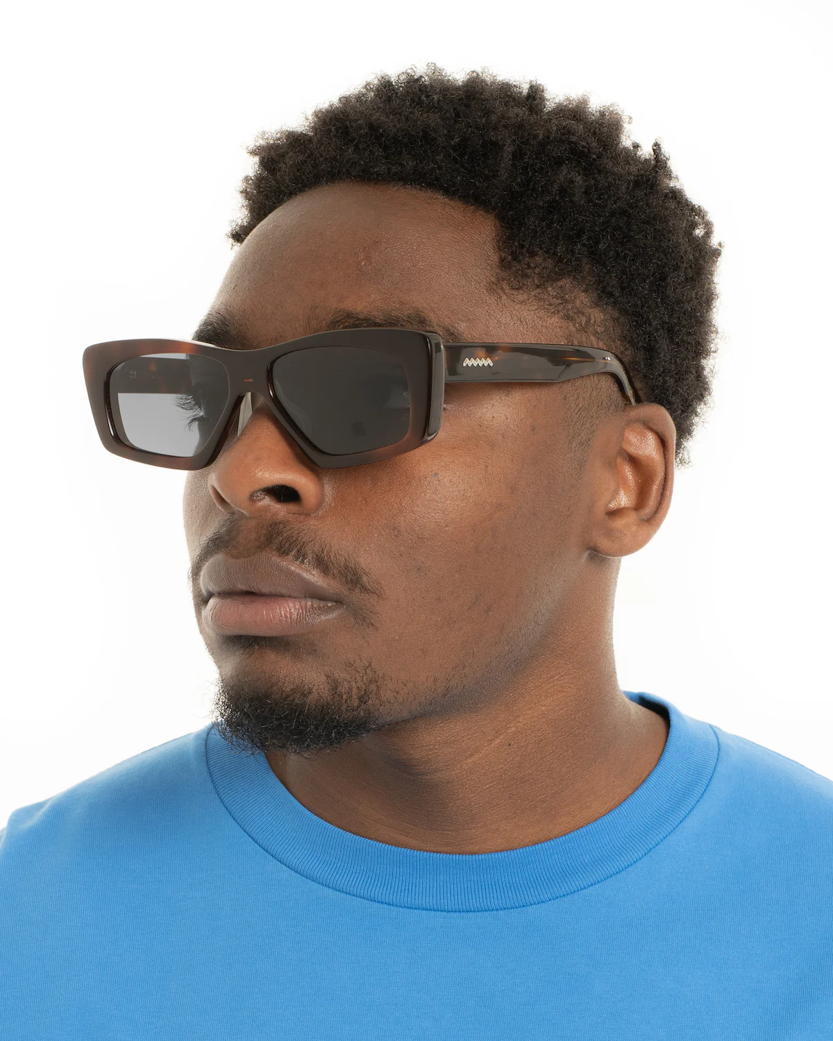 Kopelman Post Modern Primitive Eye Protection - Brown Tortoise/Black - Image 6