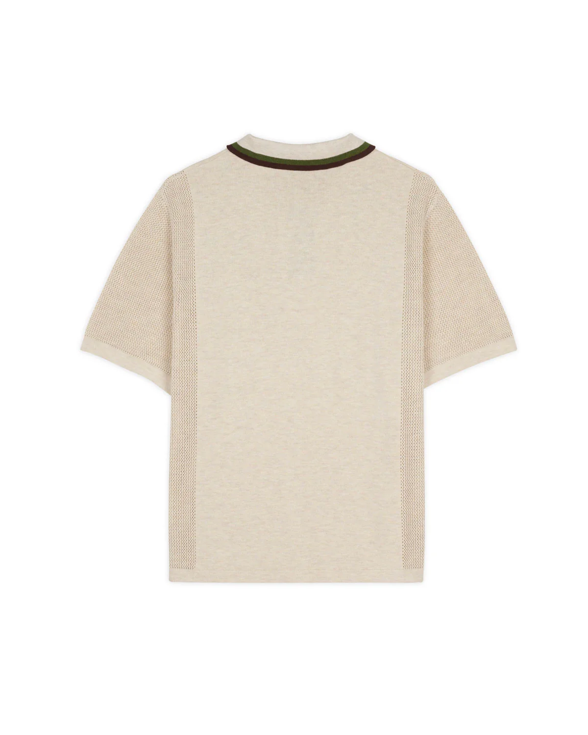Logo Head Pointelle Polo - Natural - Image 3