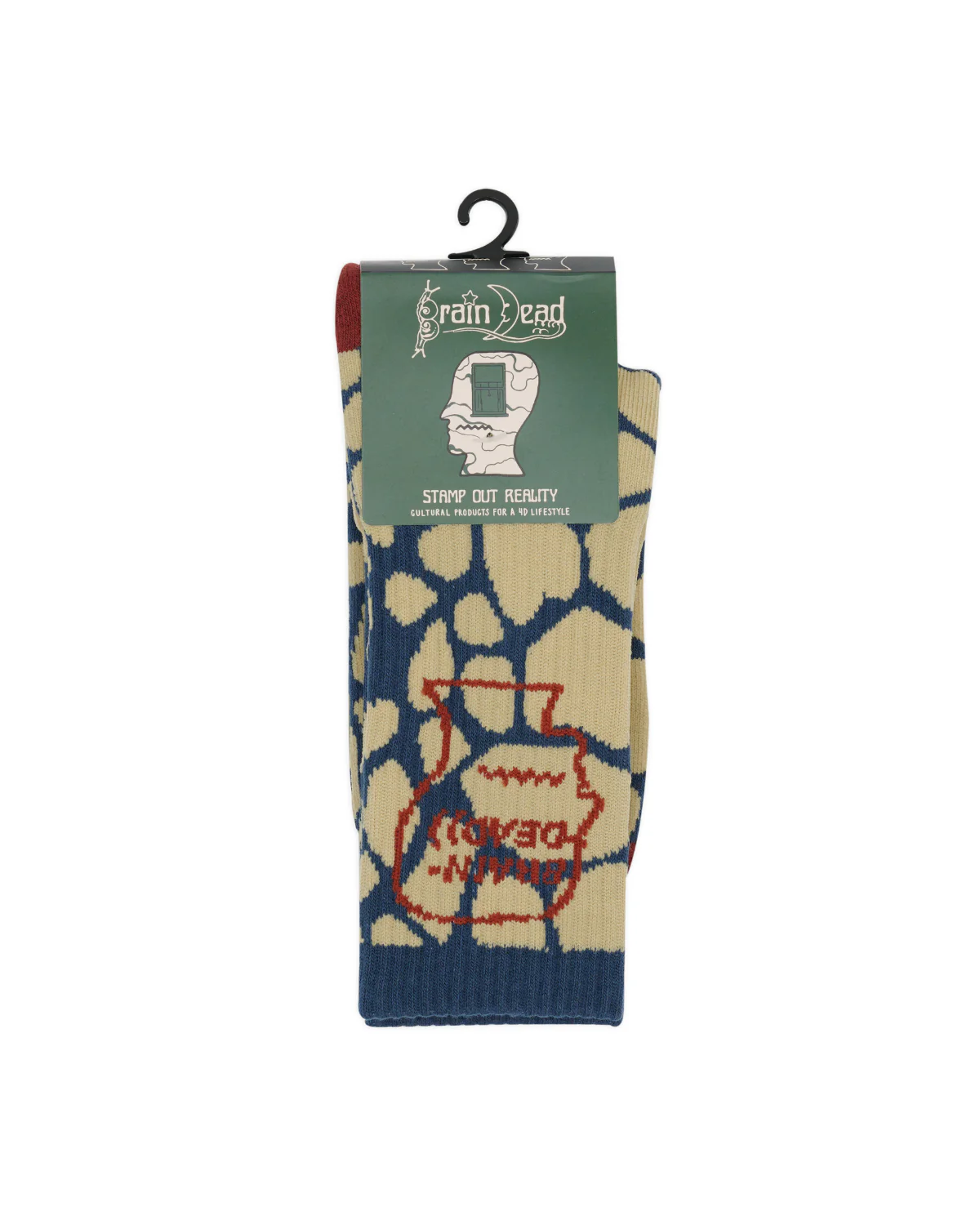 Logohead Crew Socks - Slate Giraffe - Image 3