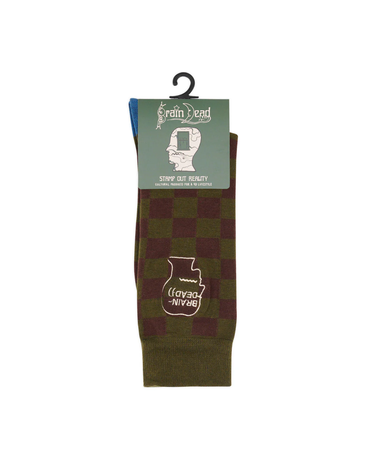 Logohead Dress Socks - Checkered - Image 3