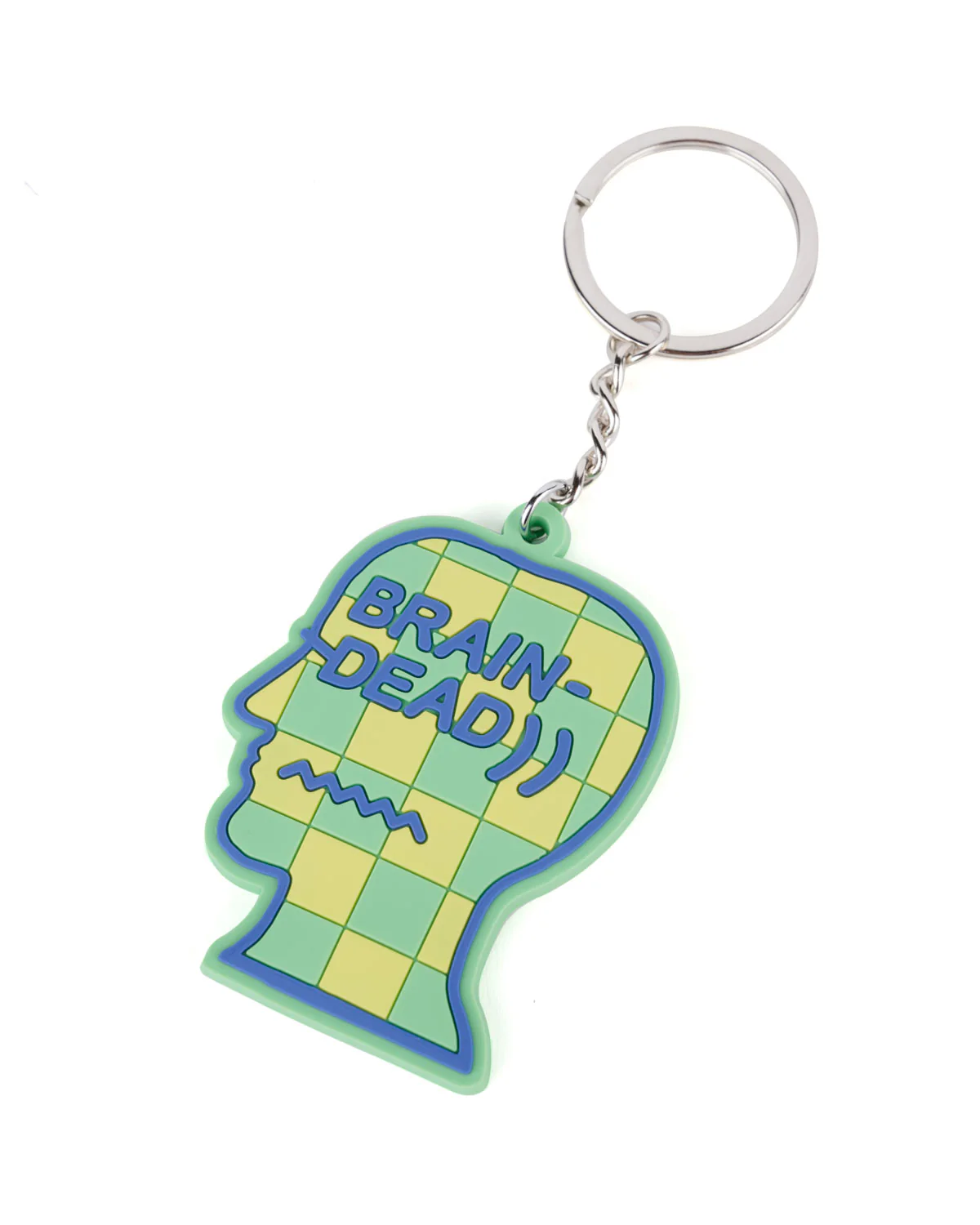 Logohead Keychain Checkered - Green - Image 2
