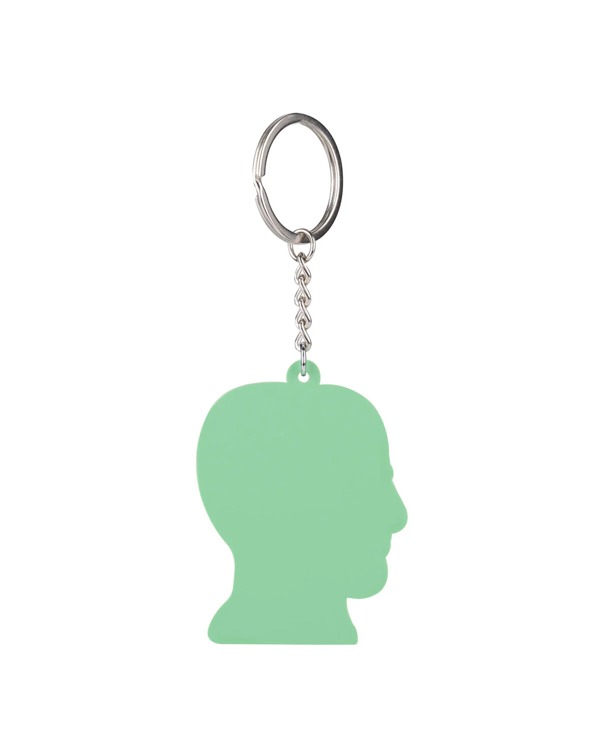 Logohead Keychain Checkered - Green - Image 3
