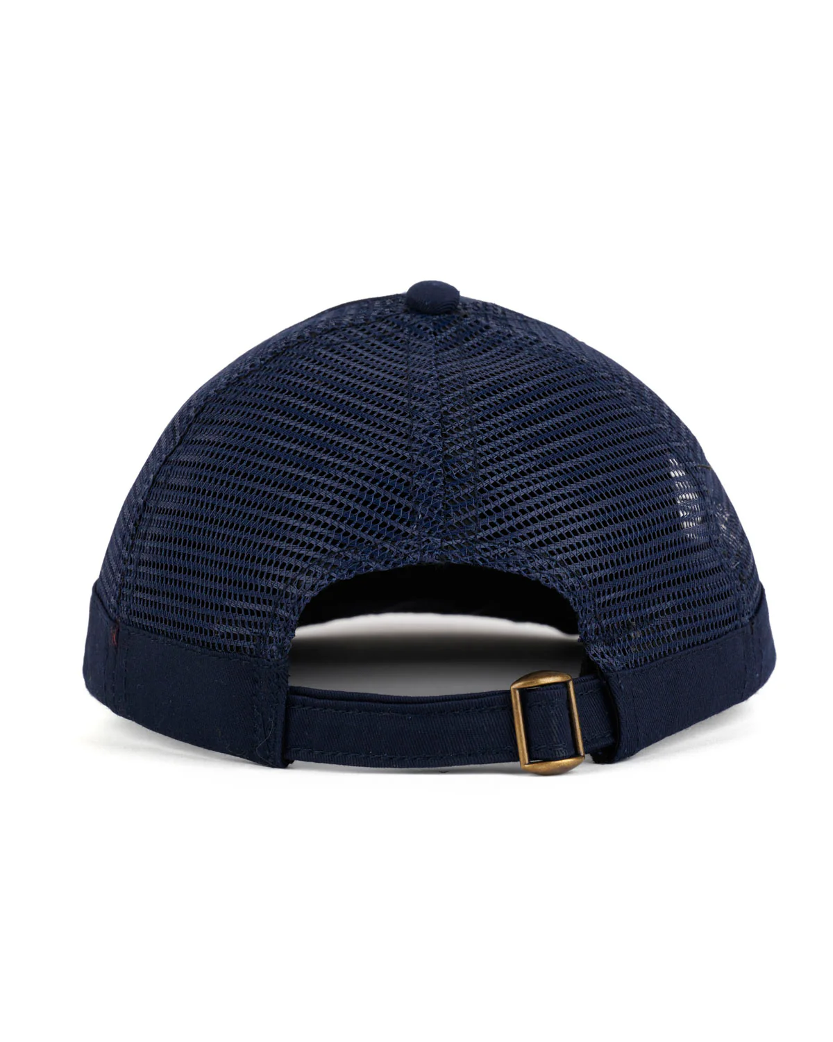 Logohead Long Brim Mesh Panel Hat - Navy - Image 3