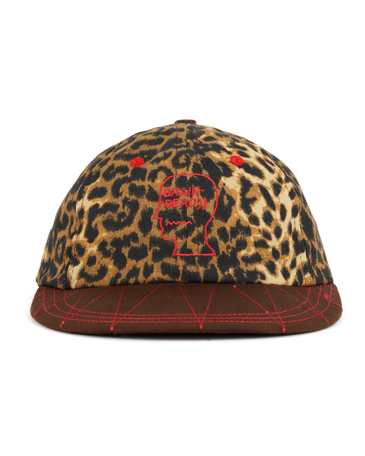 Logohead Longbrim Hat - Leopard