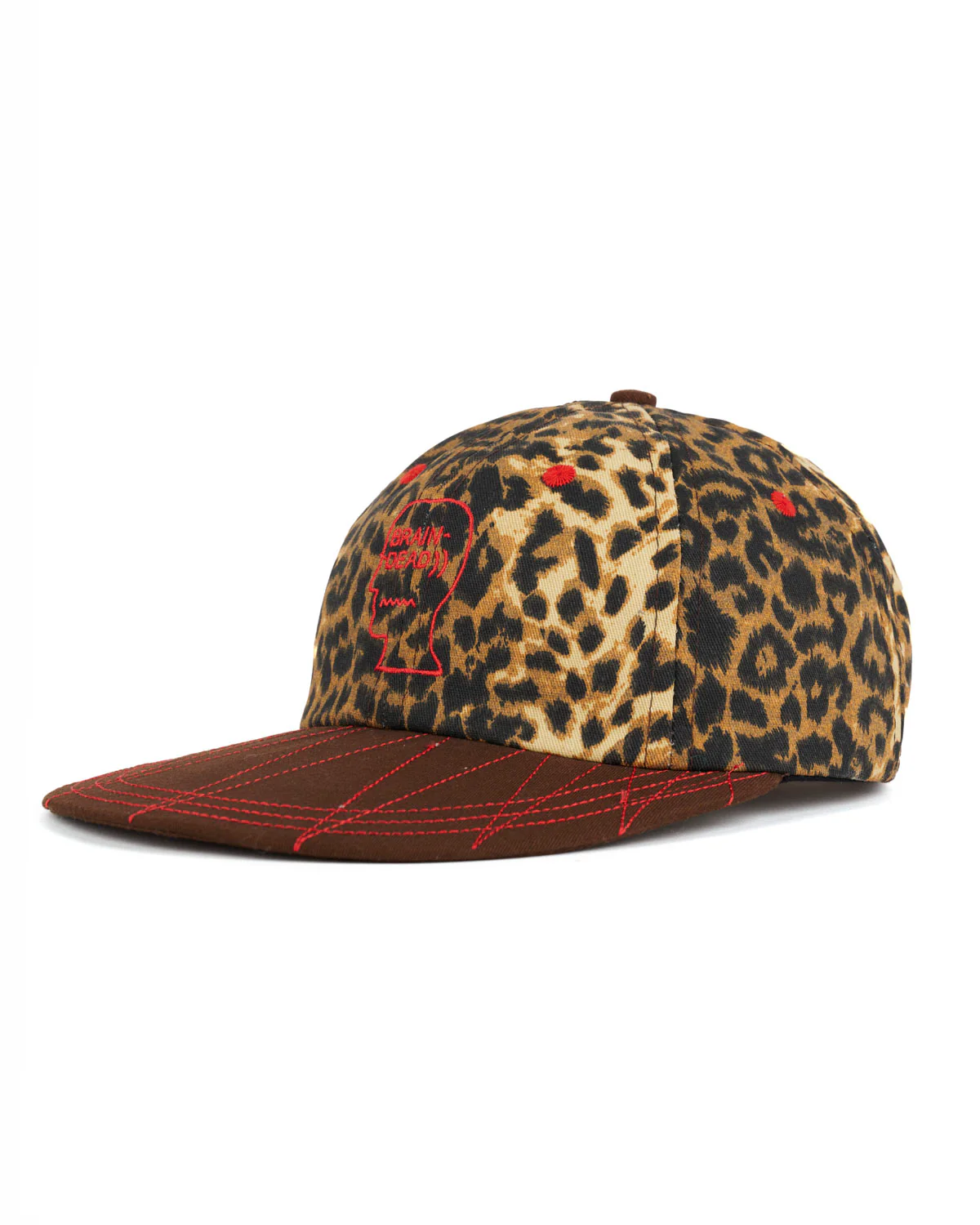 Logohead Longbrim Hat - Leopard - Image 2