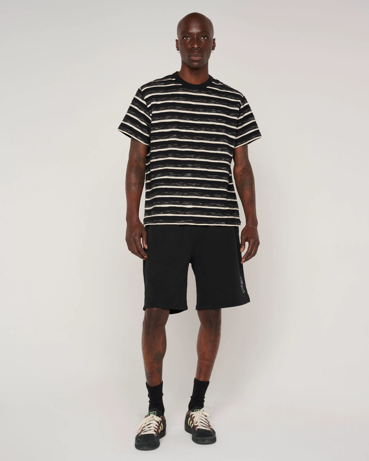 Logohead Rugby Short - Black - Image 6