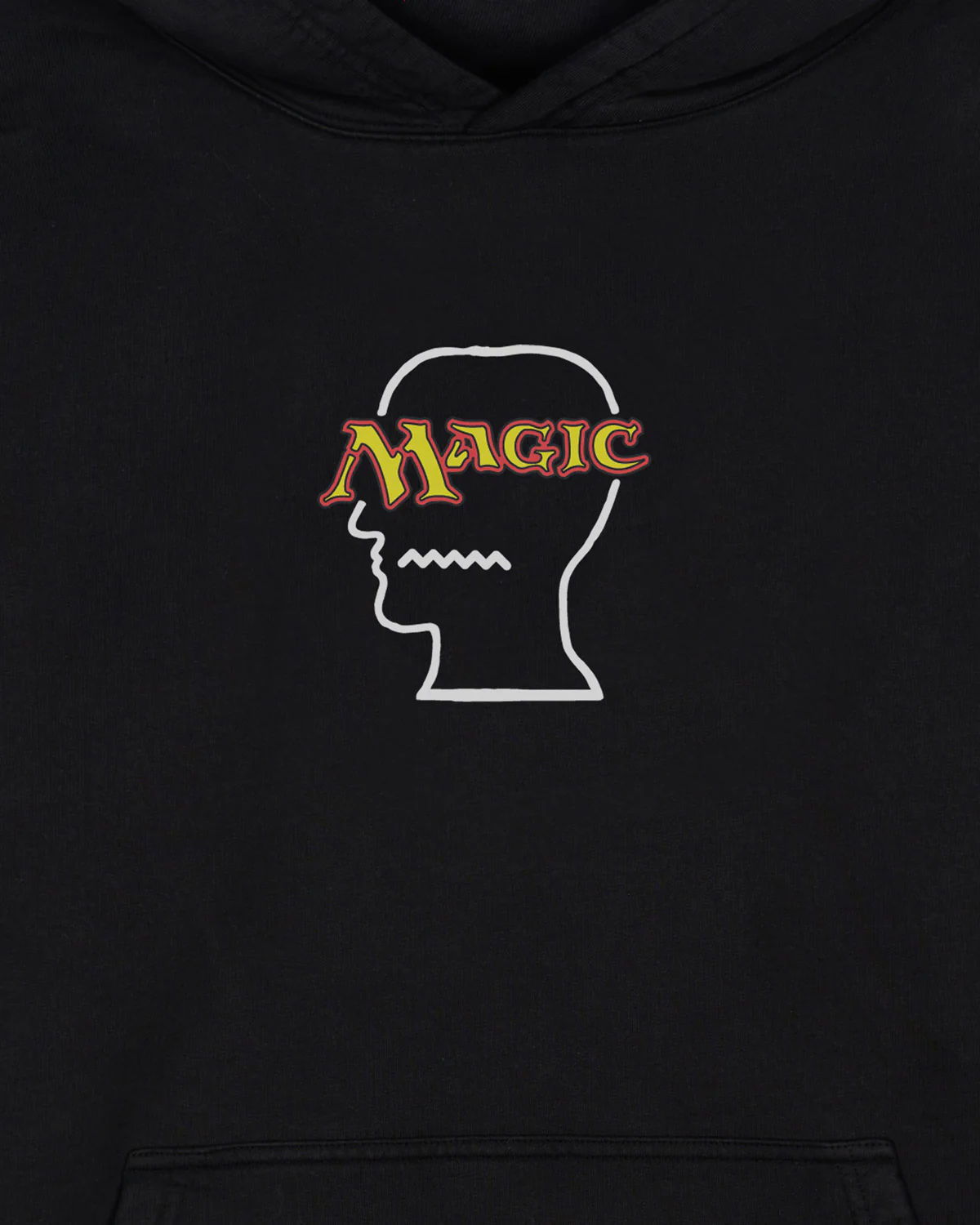 Brain Dead x Magic: The Gathering Logo Lockup Hoodie - Black - Image 2