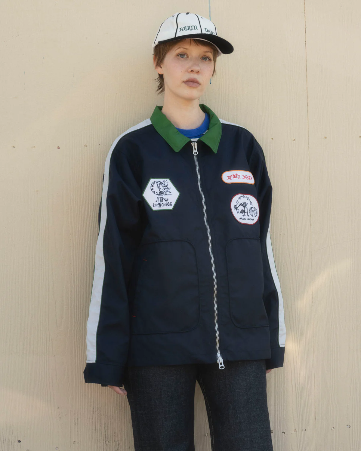 Meltdown Racing Jacket - Navy - Image 6