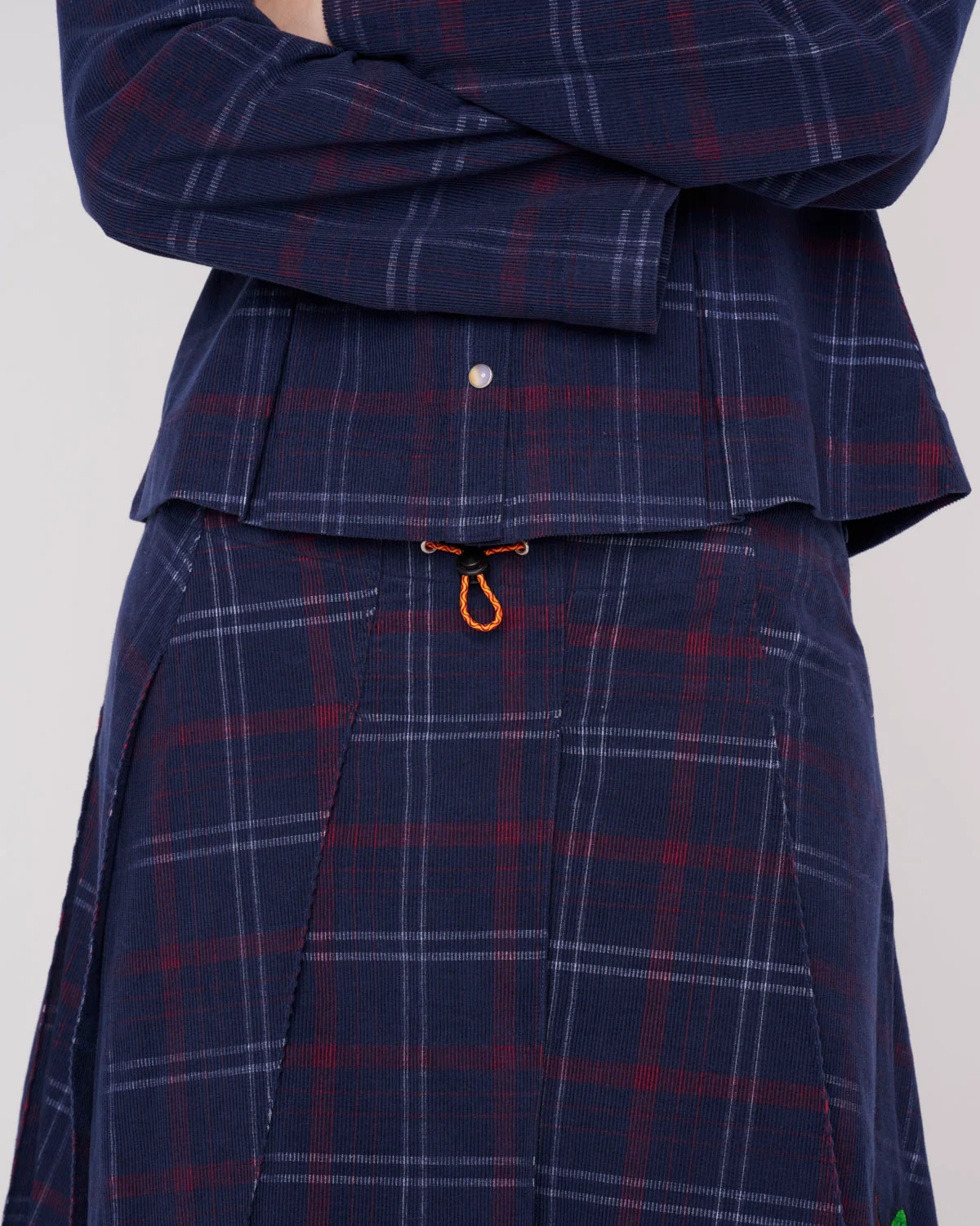 Mesa Pleated Skirt - Blue Multi - Image 5