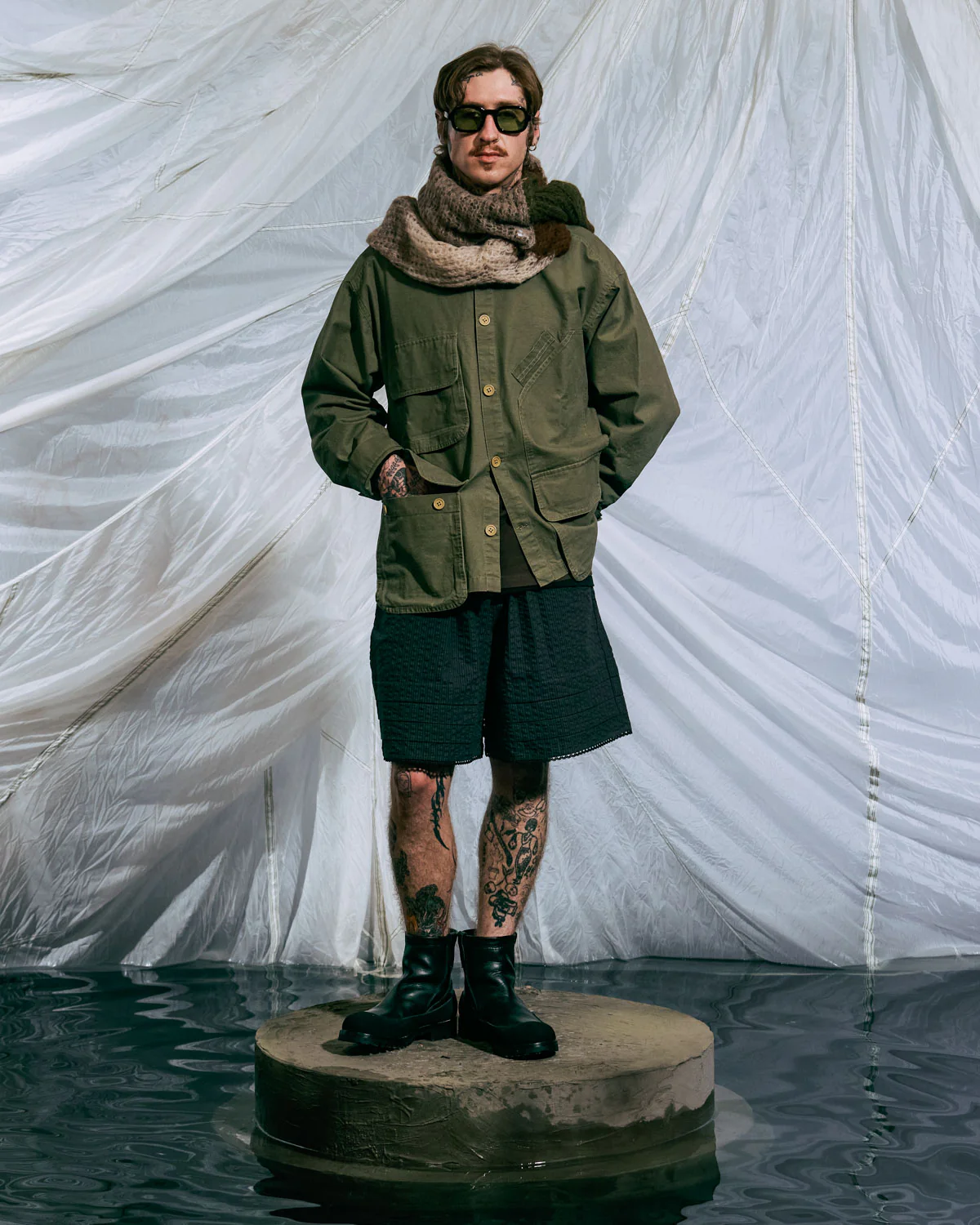 Military Shirt Jacket - Army - Image 7