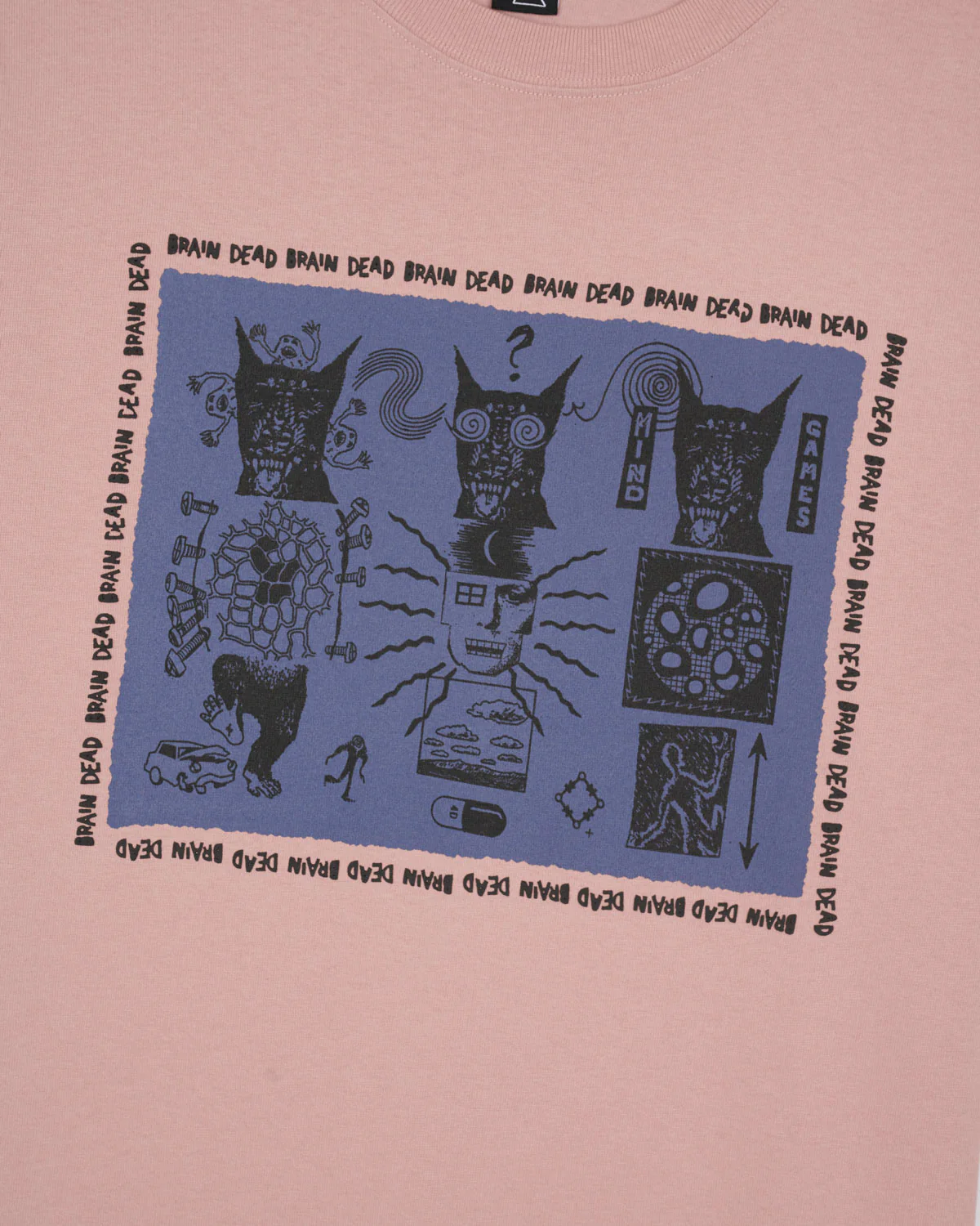 Mind Games T-shirt - Mauve - Image 3
