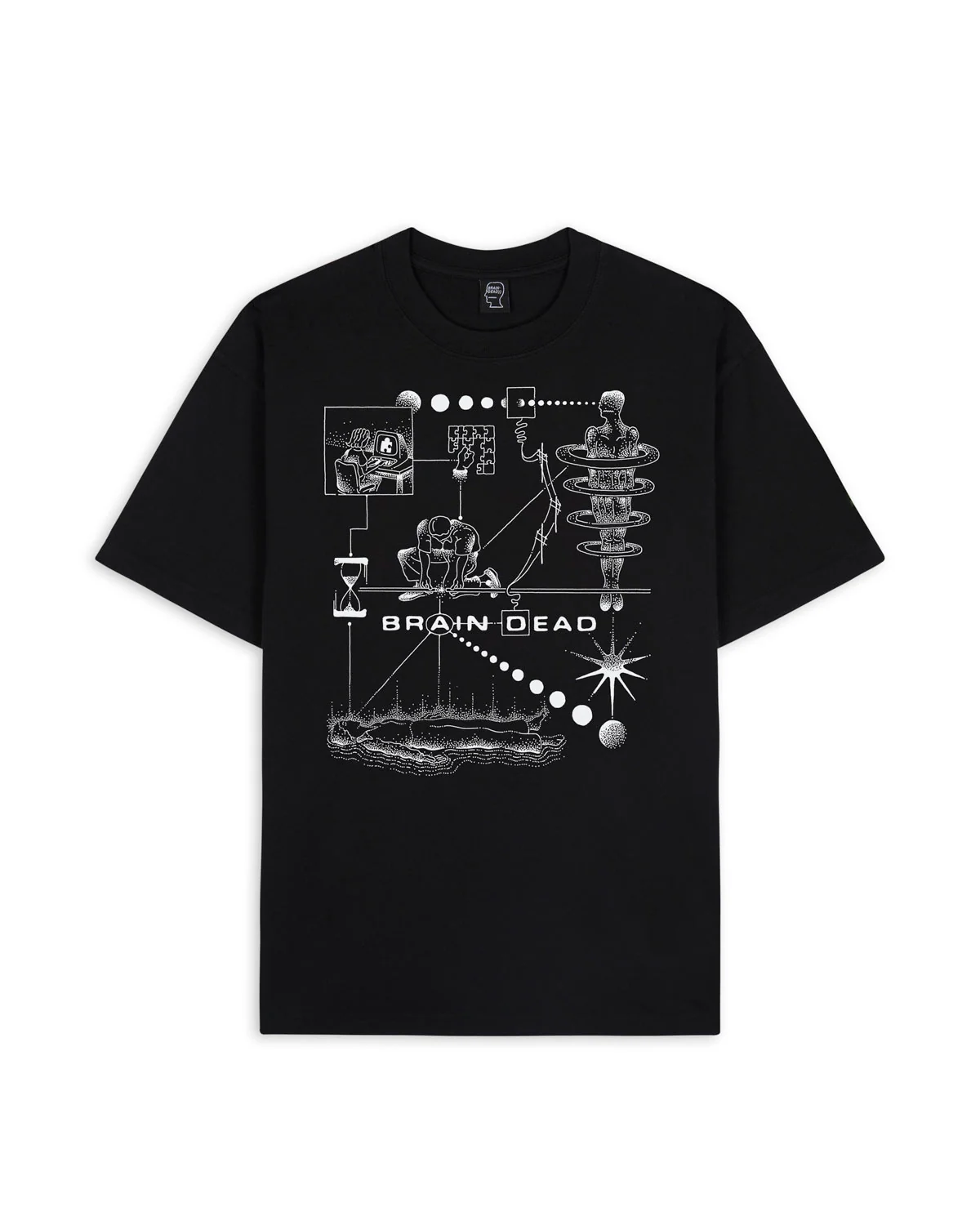 Mind Puzzle T-shirt - Black