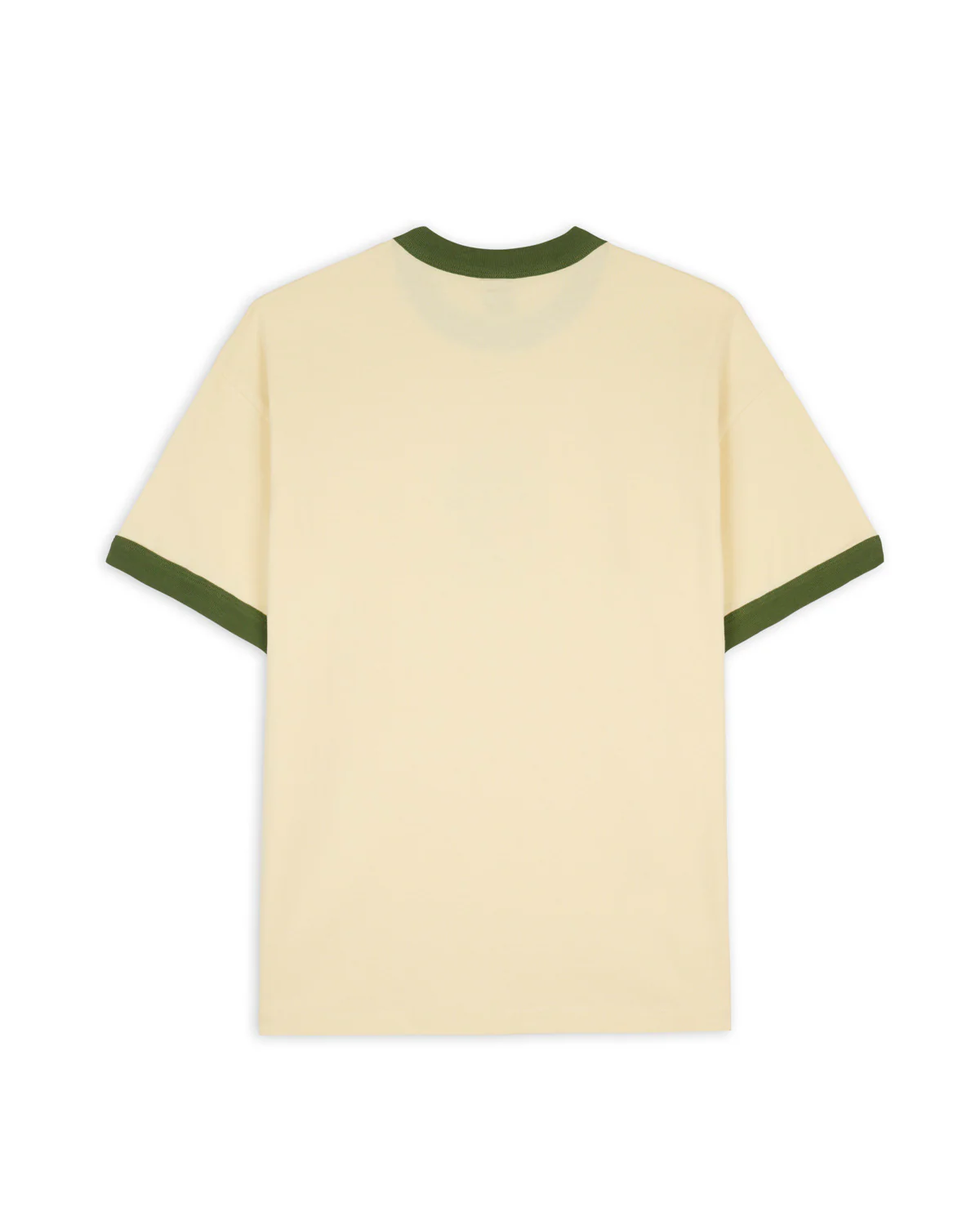 Mouthworm Short Sleeve Ringer Tee - Cream - Image 2