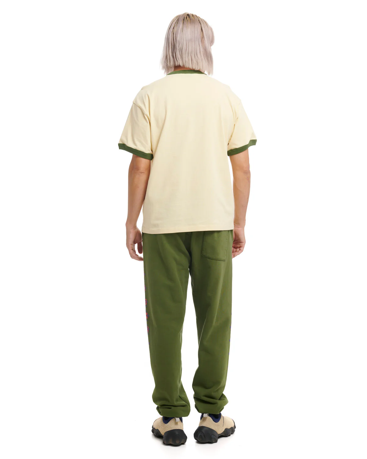 Mouthworm Short Sleeve Ringer Tee - Cream - Image 5