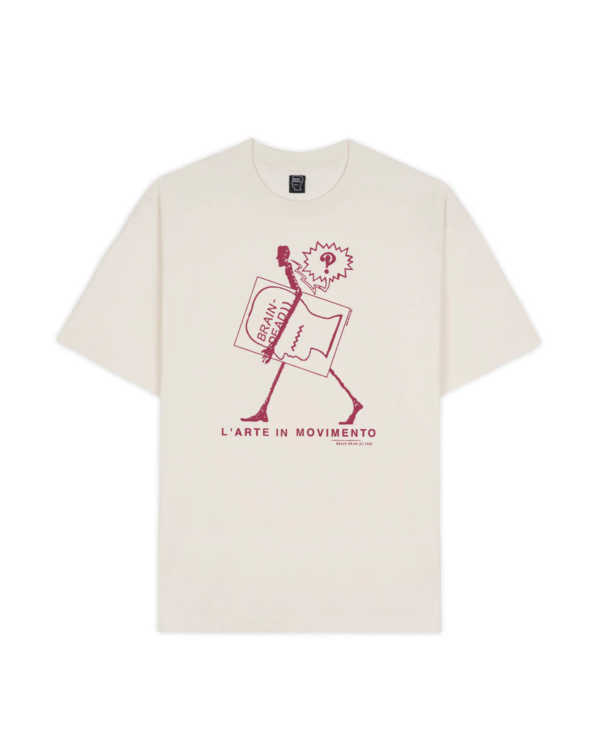Movimento T-shirt - Cream