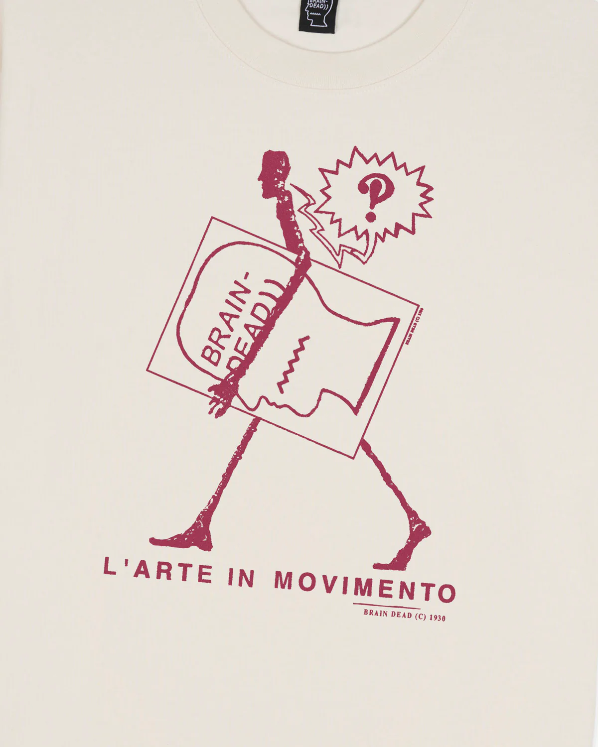Movimento T-shirt - Cream - Image 2
