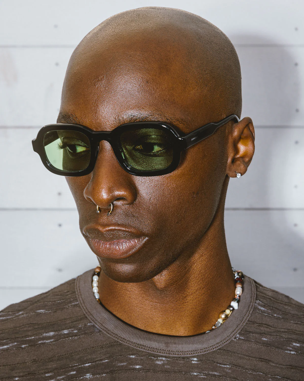 Newman Post Modern Primitive Eye Protection - Black/Green - Image 2