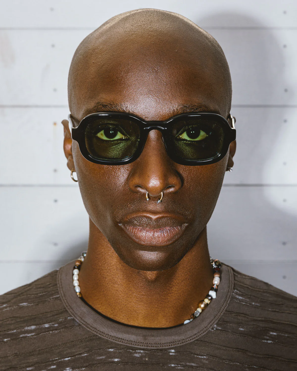 Newman Post Modern Primitive Eye Protection - Black/Green - Image 3