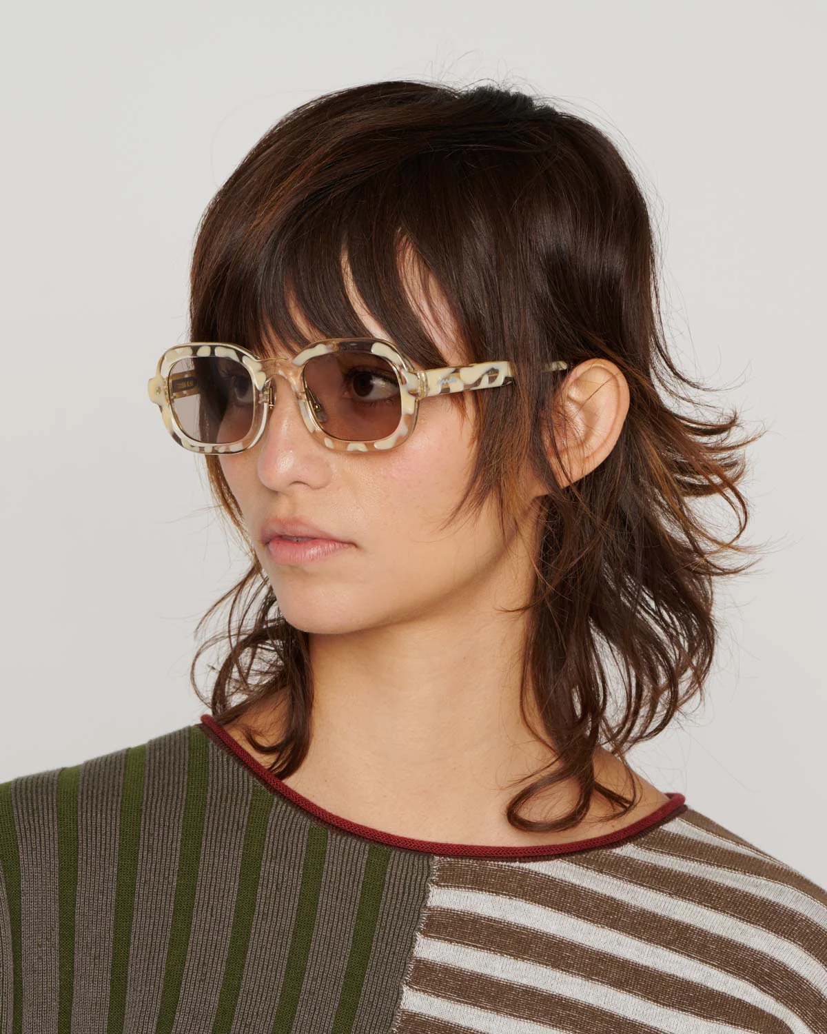 Newman Post Modern Primitive Eye Protection - Milk Tortoise - Image 2