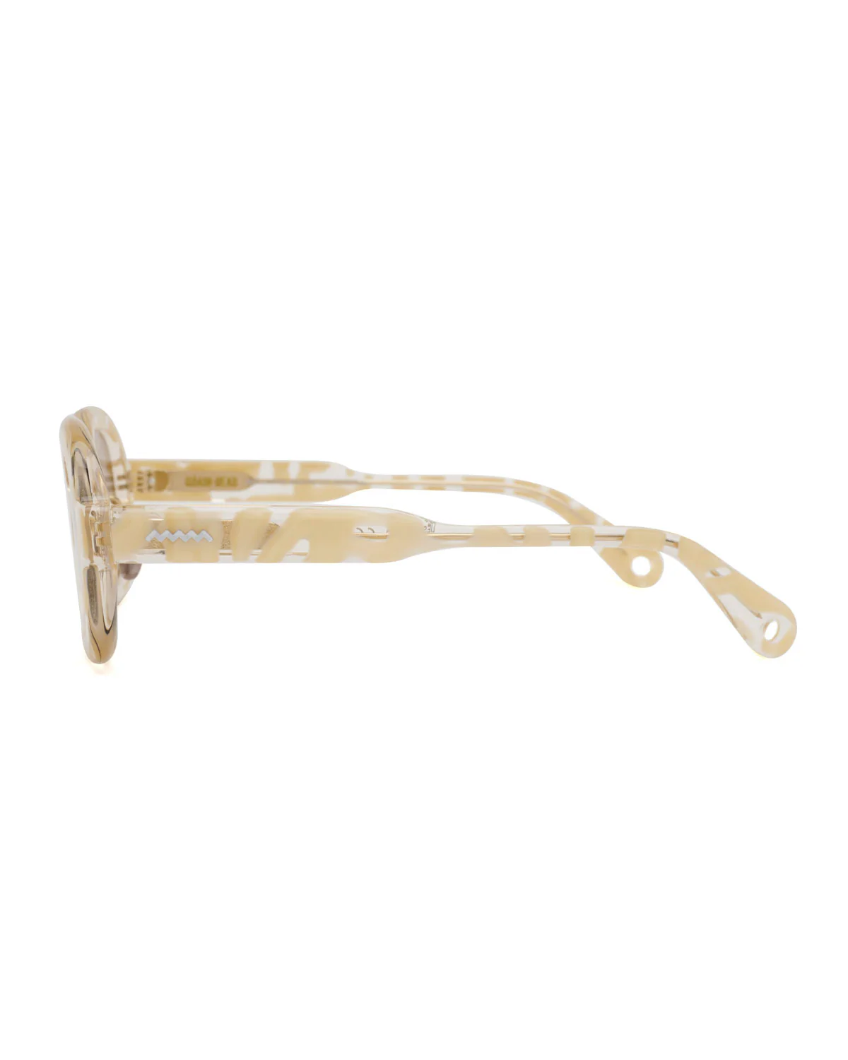 Newman Post Modern Primitive Eye Protection - Milk Tortoise - Image 6