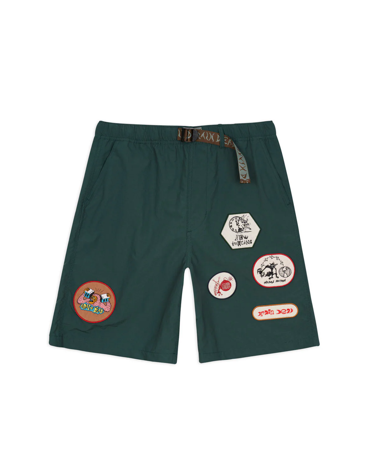 Nylon Baggy Climber Short - Forest Green