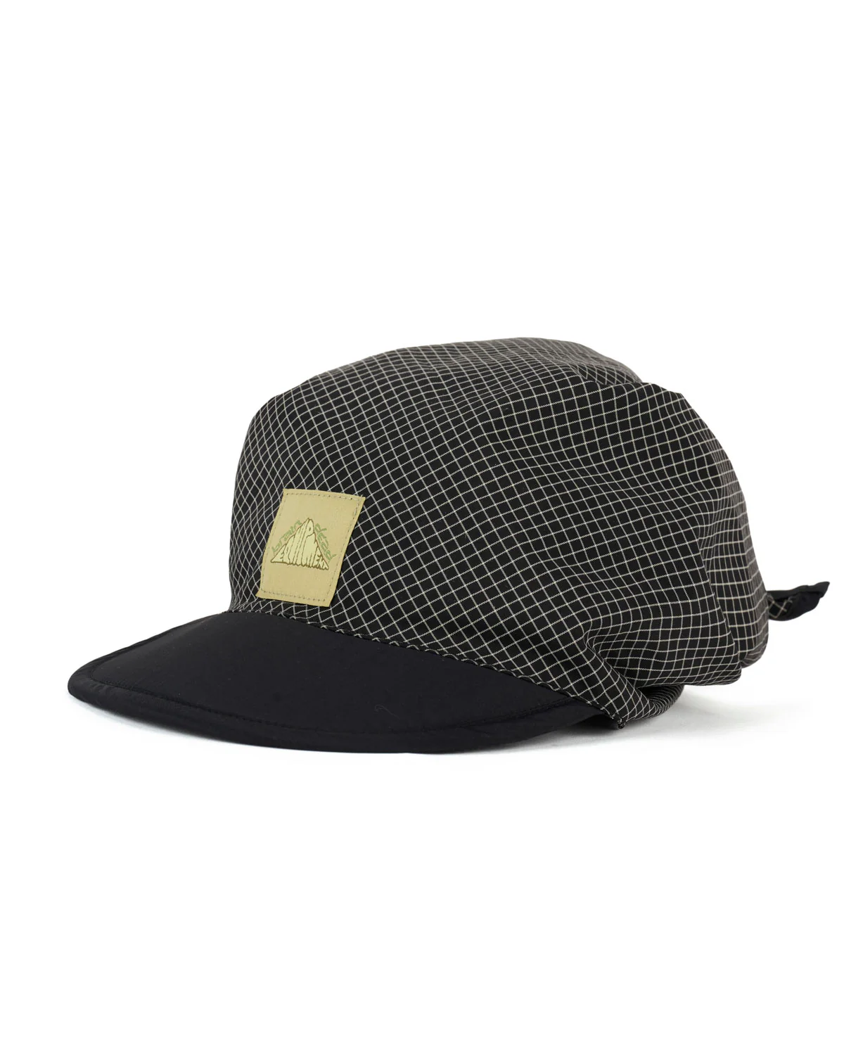 Nylon Ripstop Bandana Hat - Black - Image 3