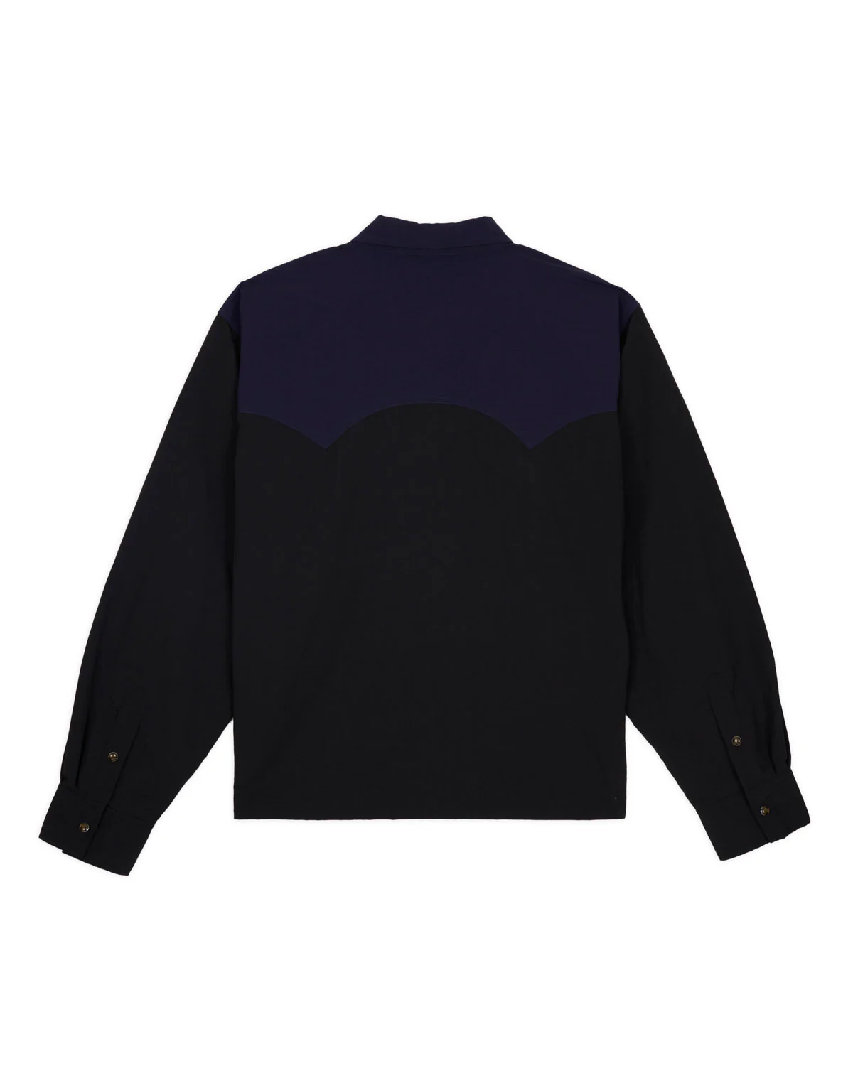 Nylon Western Shirt - Black - Image 5