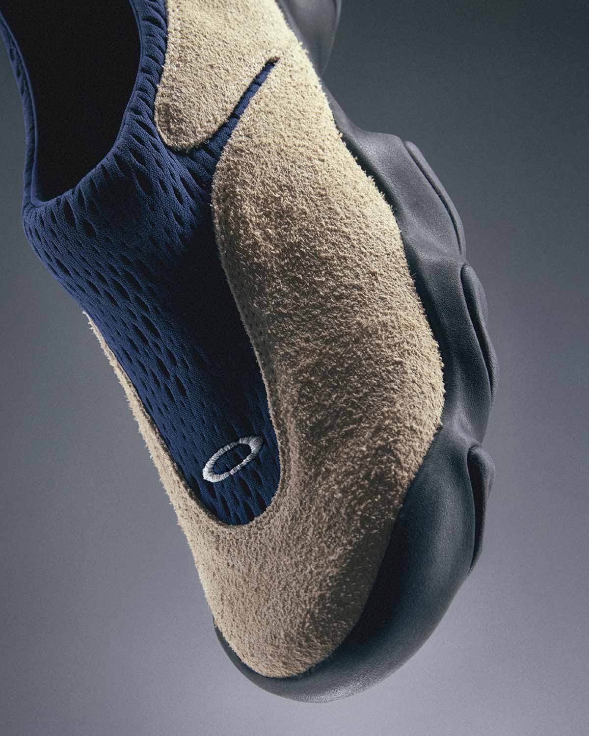 Oakley Factory Team Hairy Suede Flesh - Sand/ Blue - Image 6