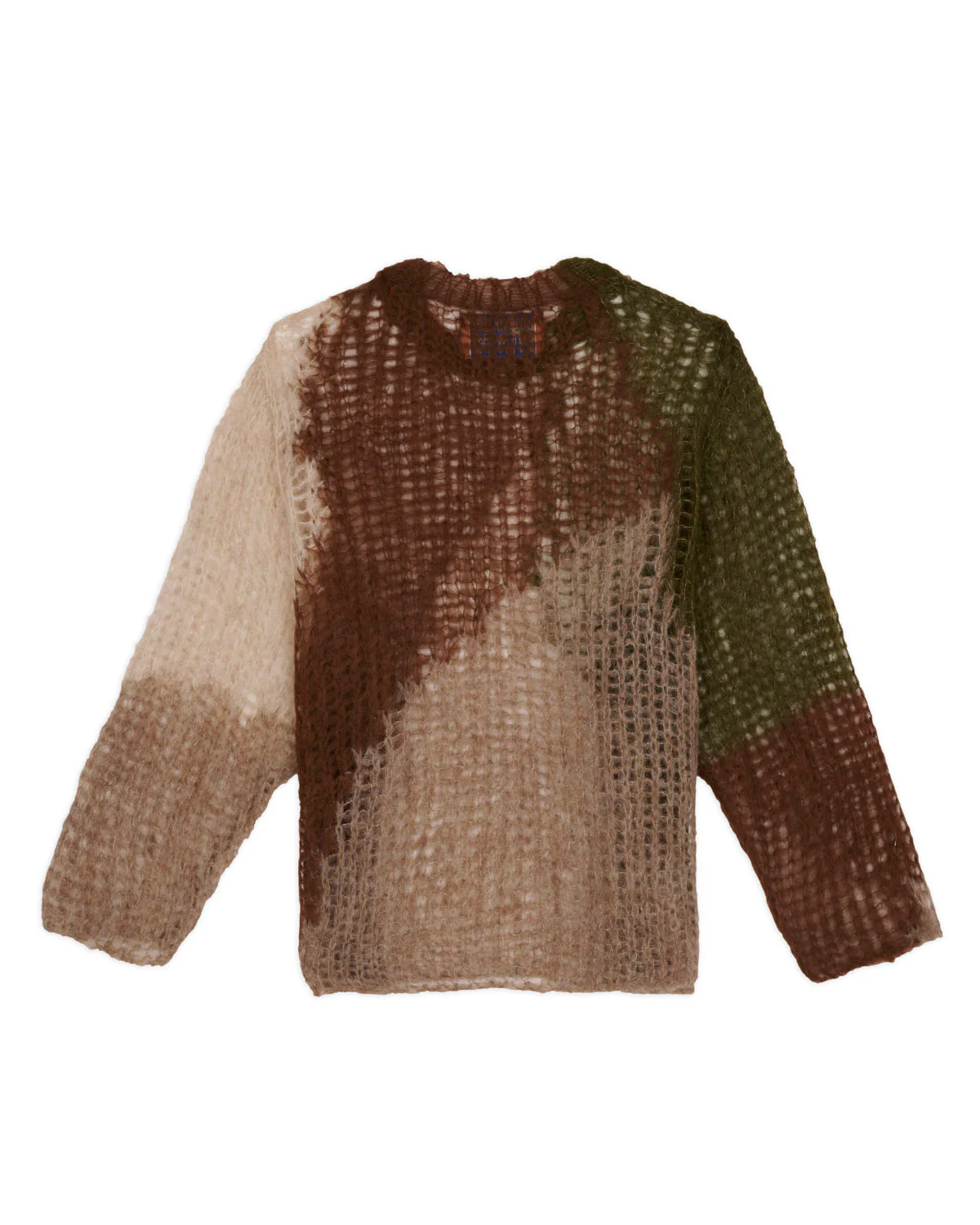 Organic Threadbare Sweater - Olive - Image 5