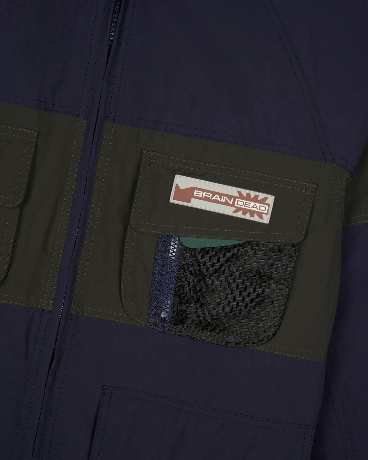Paneled Snow Jacket - Navy - Image 6