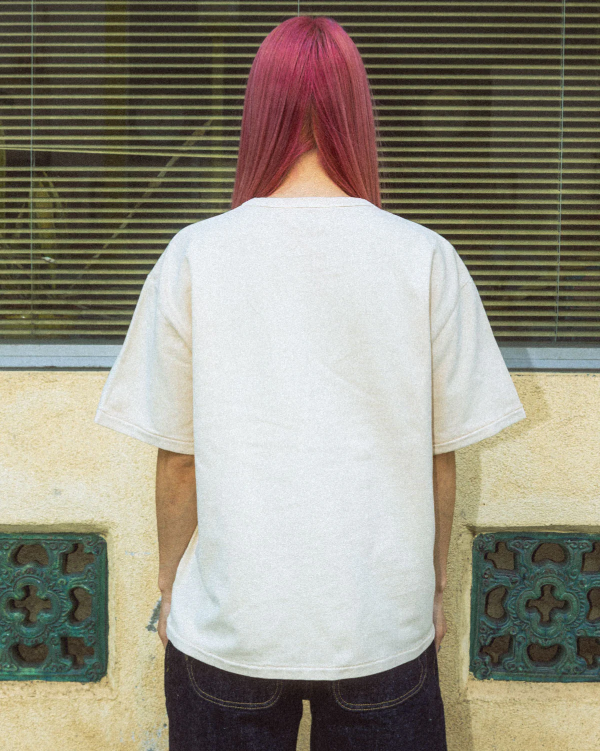 Pigment Pique T-shirt - Natural - Image 7