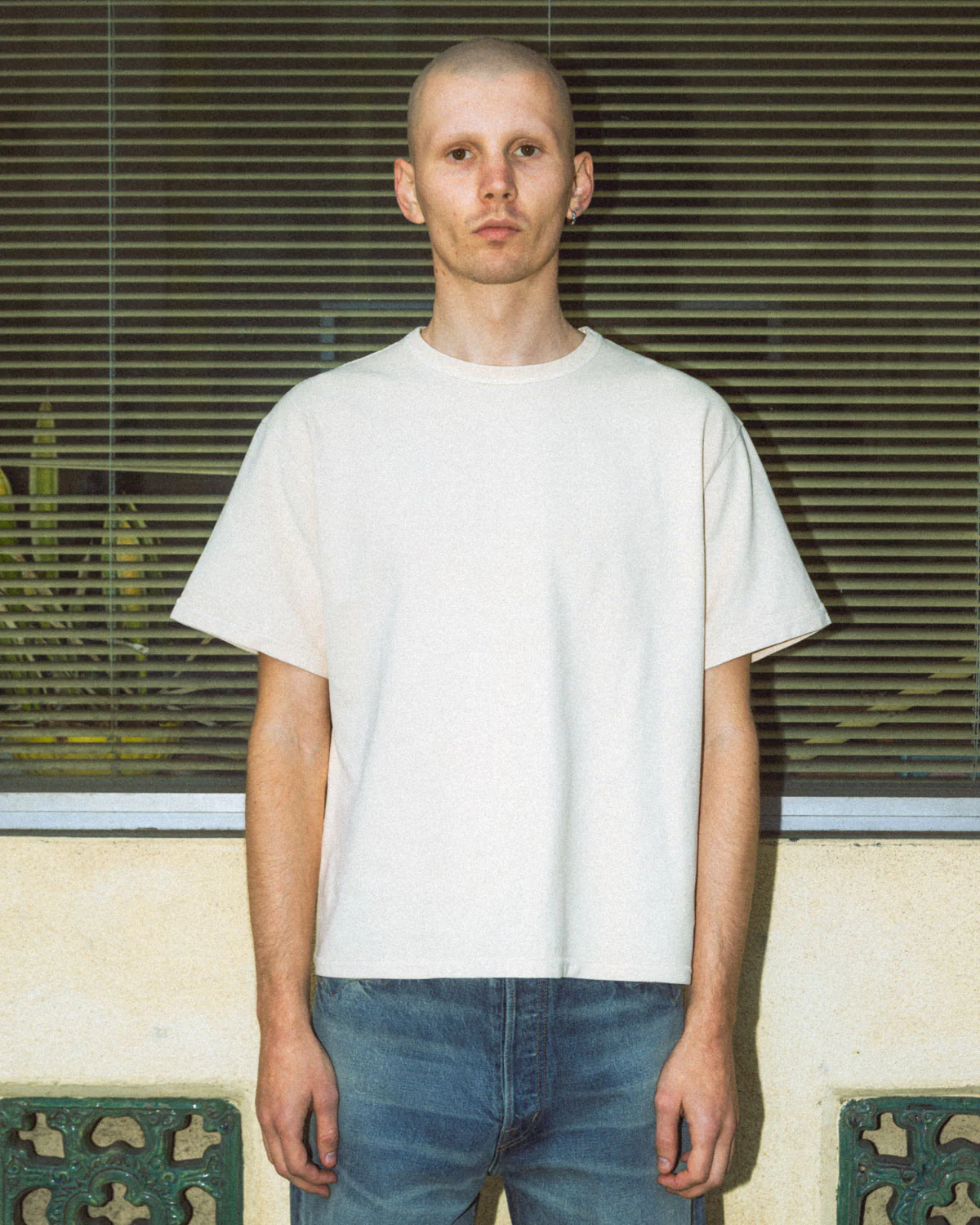 Pigment Pique T-shirt - Natural - Image 8