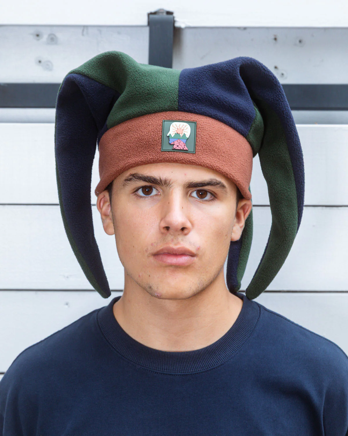 Polar Fleece Jester Beanie - Multi - Image 2