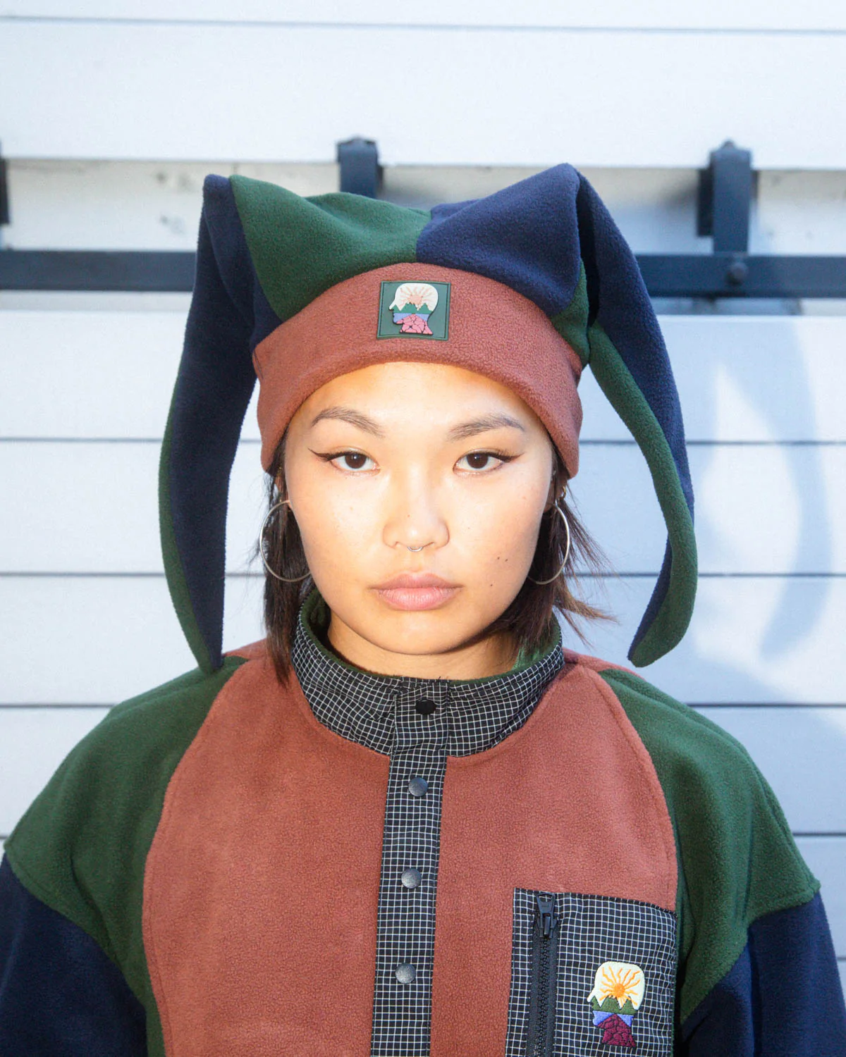 Polar Fleece Jester Beanie - Multi - Image 3