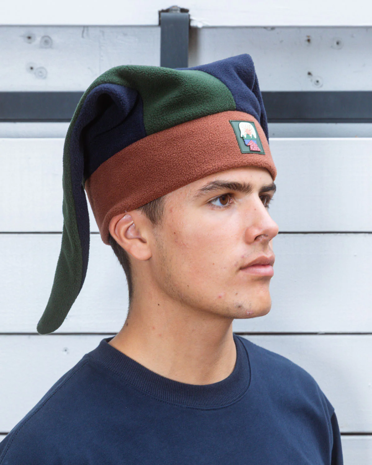 Polar Fleece Jester Beanie - Multi - Image 5