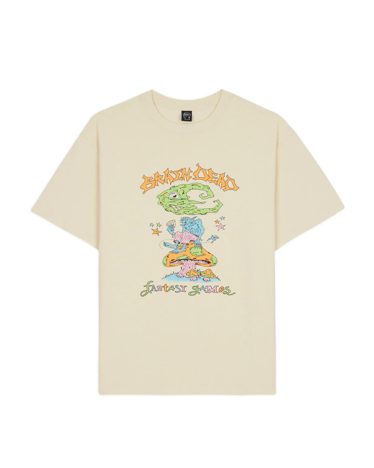 Psychic Card Games T-shirt - Natural