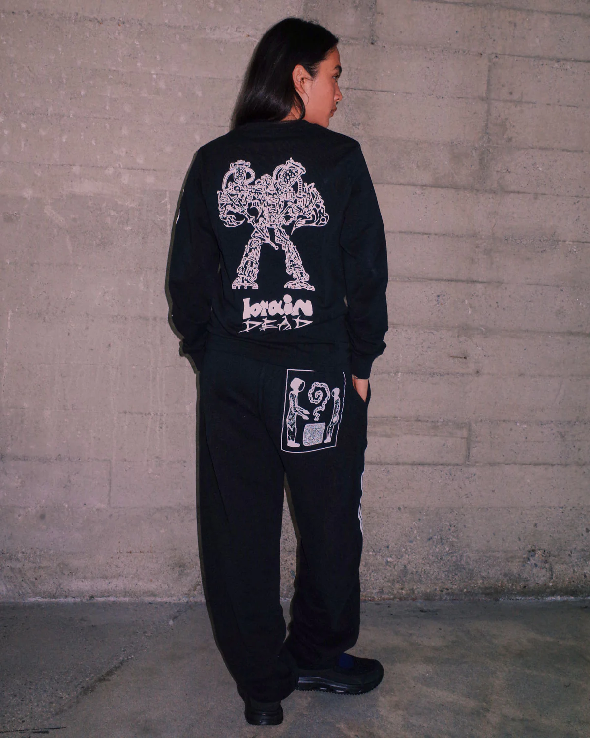 Psychic Studies Sweatpant - Black - Image 7