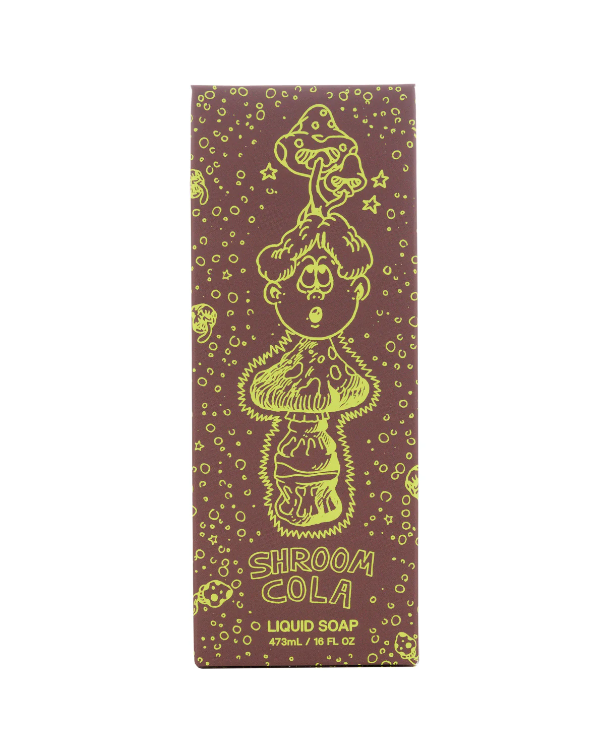 Shroom Cola Liquid Castile Soap 16oz - Amber - Image 3