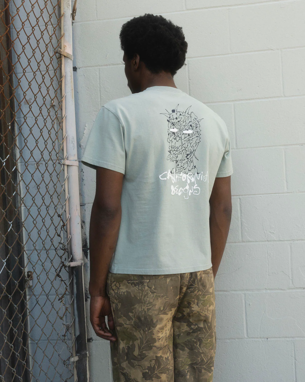 Skram T-shirt - Seafoam - Image 4
