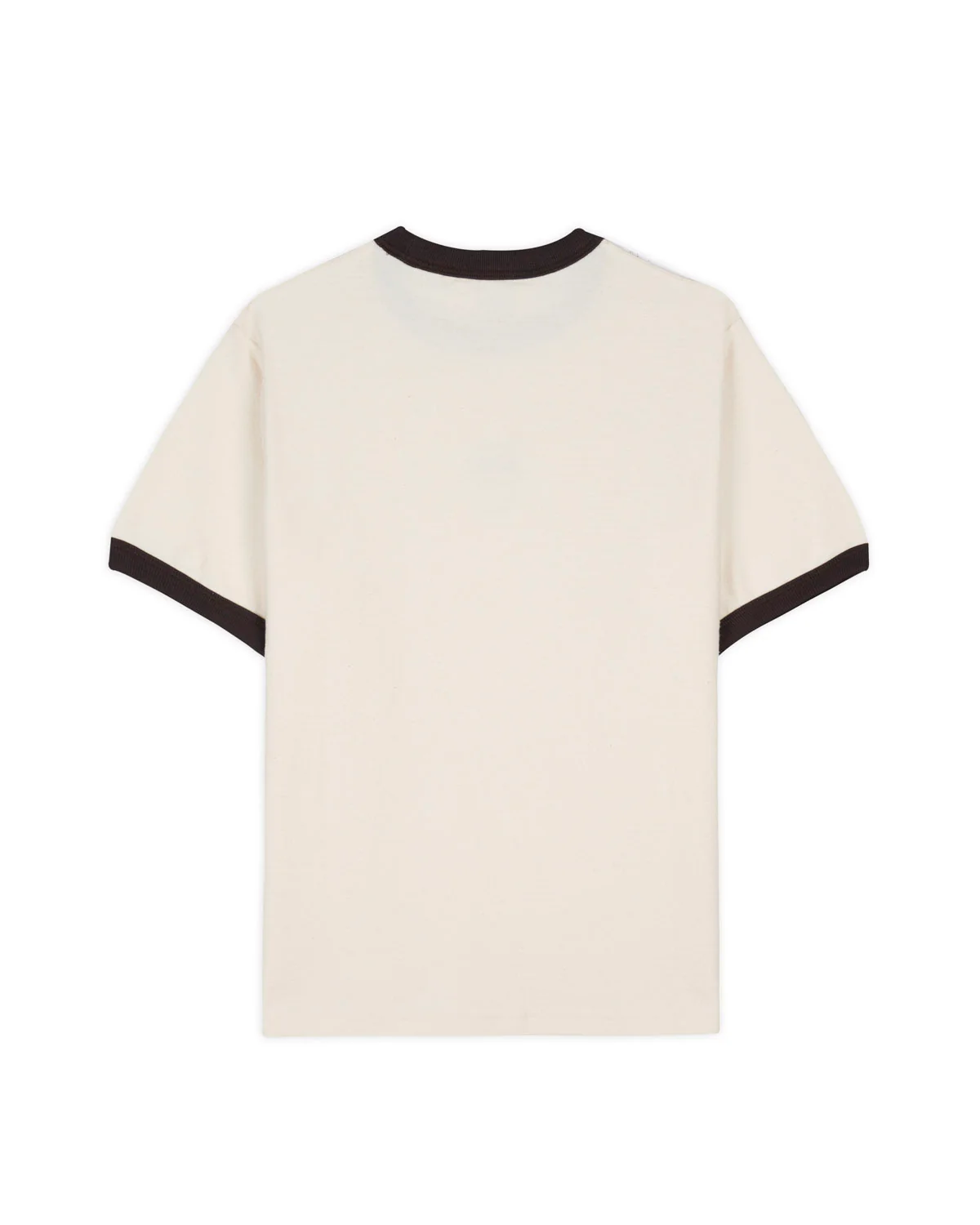 Slubby Ringer T-shirt - Natural - Image 2