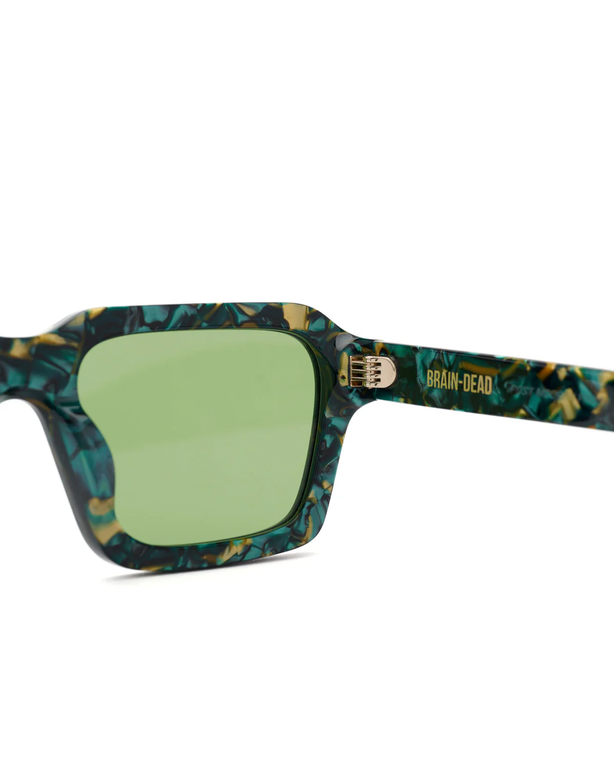 Staunton Post Modern Primitive Eye Protection - Green Granite/Green - Image 7