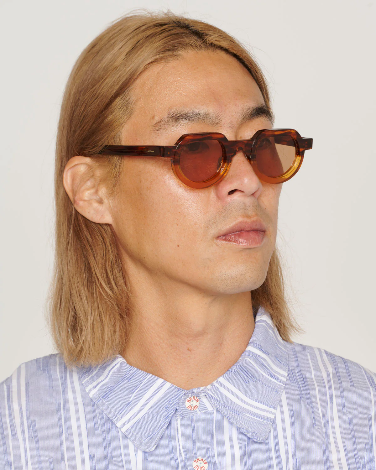 Tani Post Modern Primitive Eye Protection - Orange Tortoise - Image 2