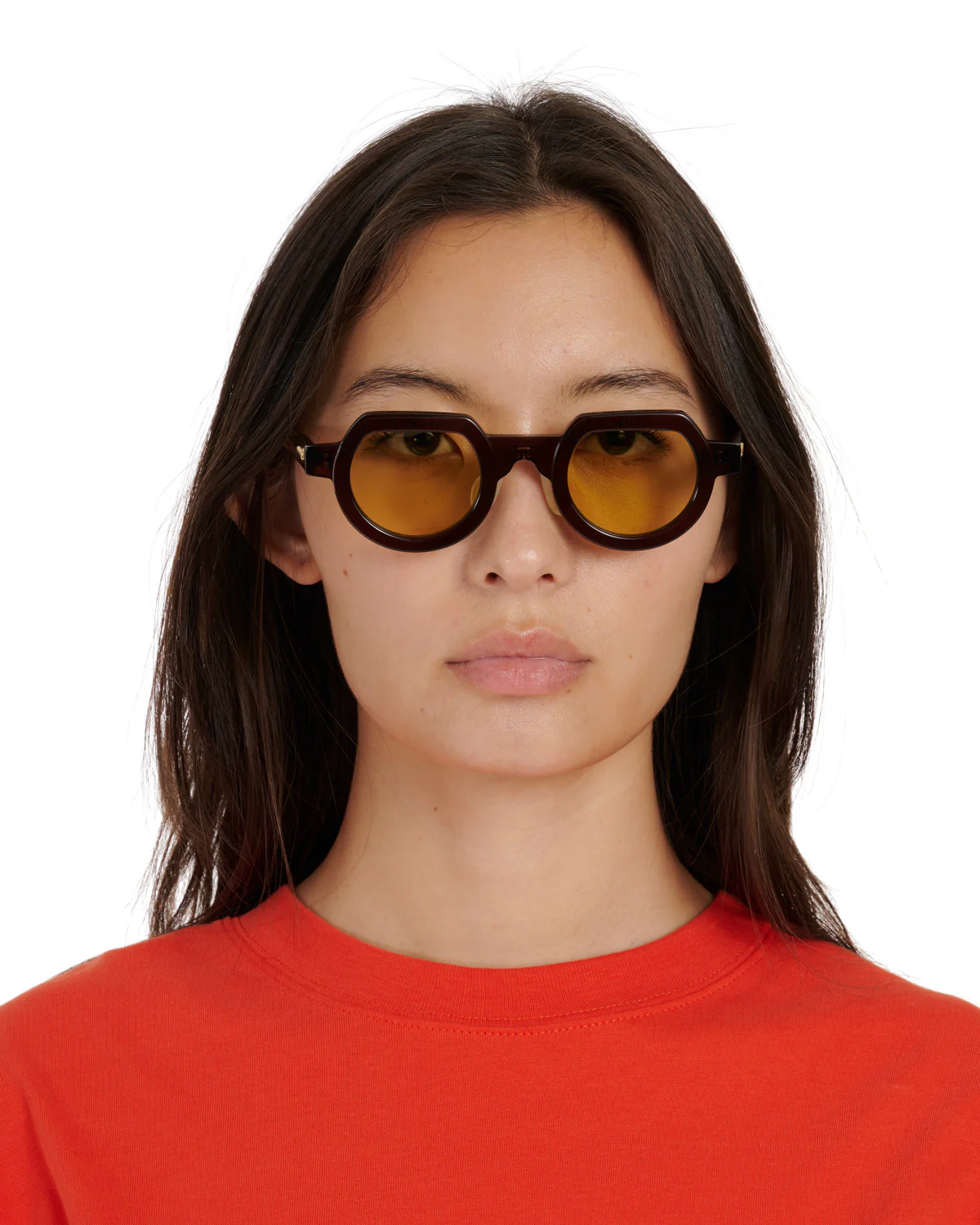Tani Post Modern Primitive Eye Protection Sunglasses - Havana/Yellow - Image 2