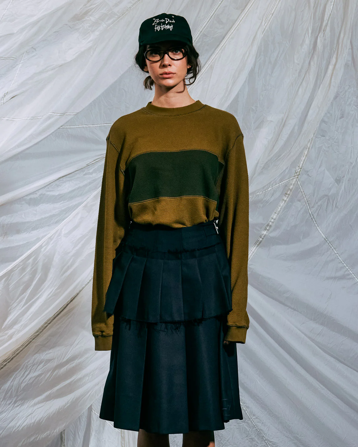 Thermal Long Sleeve Tee - Olive - Image 6