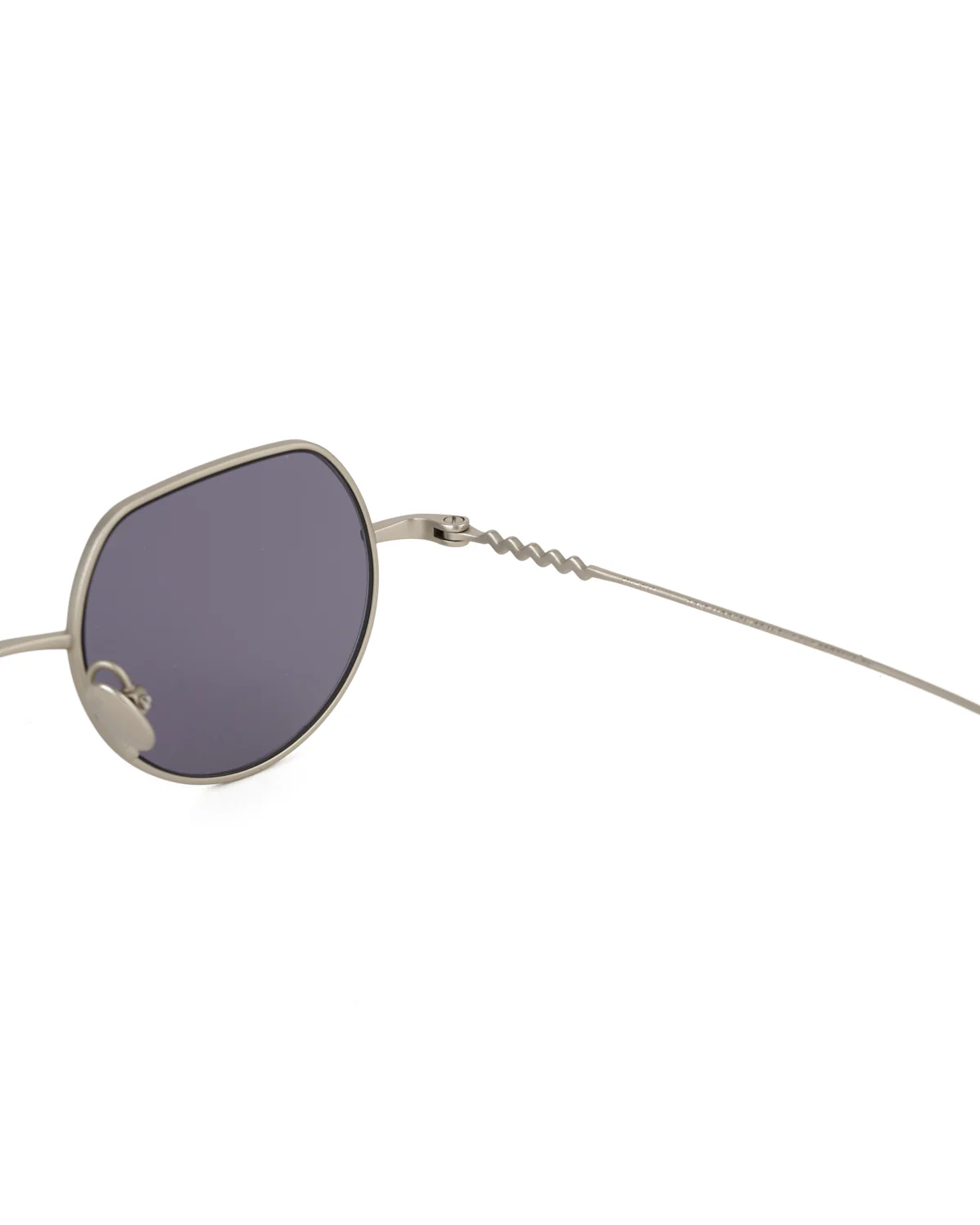 Titanium Tani Post Modern Primitive Eye Protection - Matte Silver - Image 7