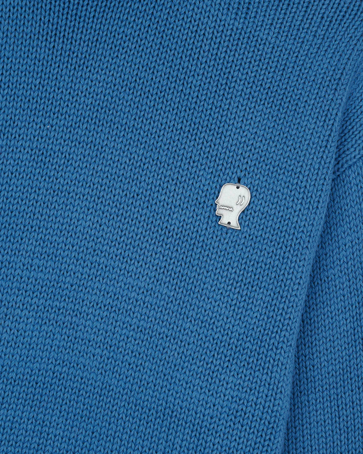 Turtle Neck Sweater - Blue - Image 3