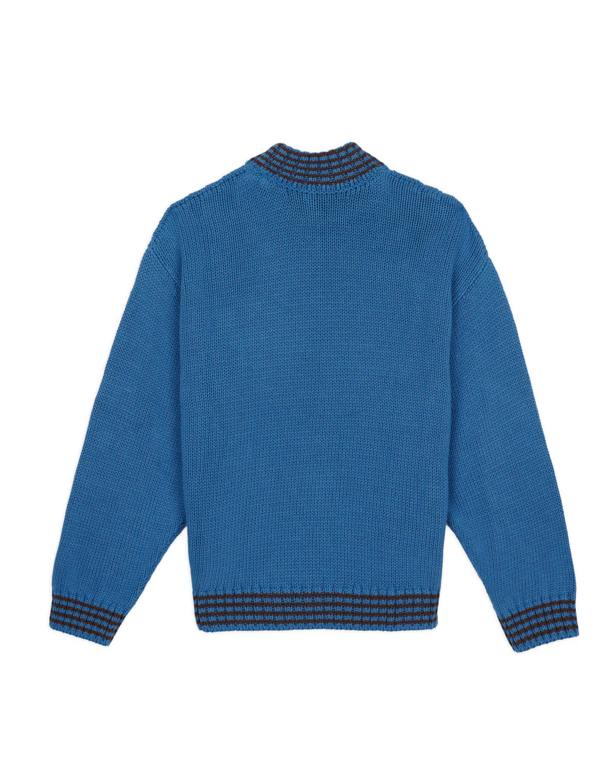 Turtle Neck Sweater - Blue - Image 5